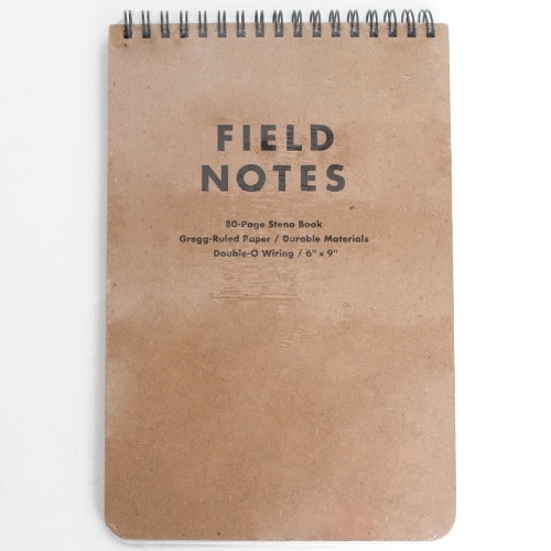 Field Notes, Memo & Notebooks, Art & School, Steno book, 4470